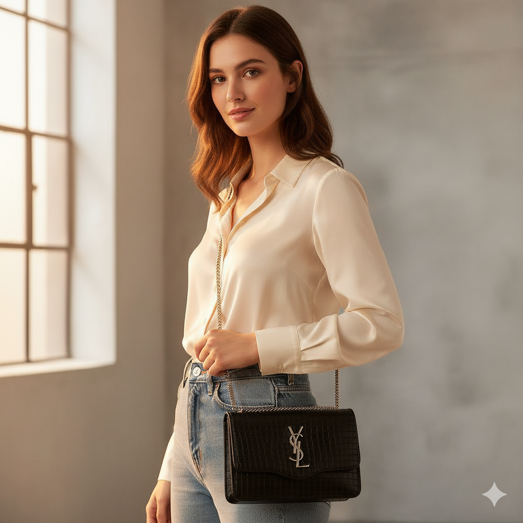 👜 YSL Kate Crossbody Bag – Chic Luxury, Modern Elegance