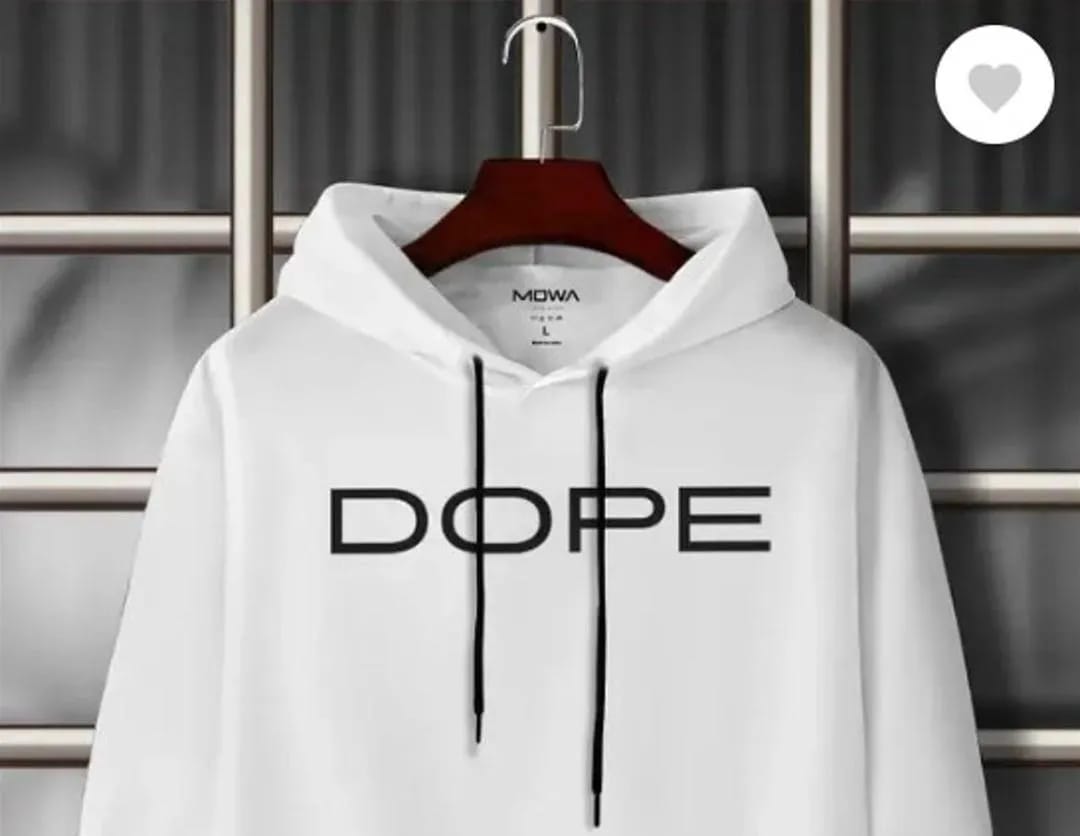 Men’s Premium Cotton Printed Hoodie – Casual Streetwear Comfort in Style