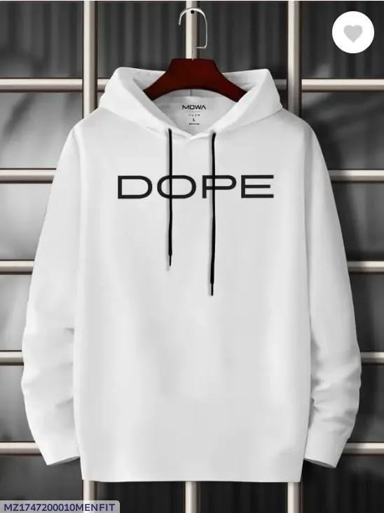 Men’s Premium Cotton Printed Hoodie – Casual Streetwear Comfort in Style